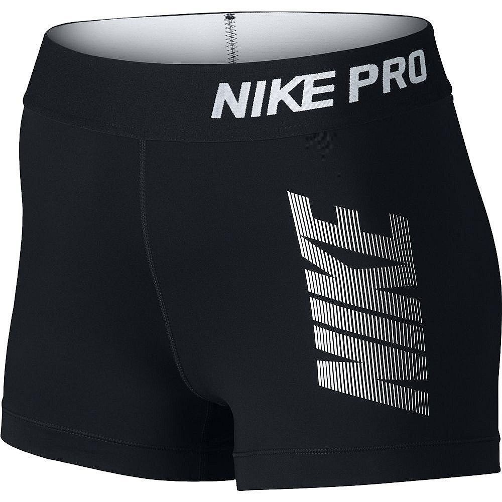 Nike Black and White Athletic Compression Shorts